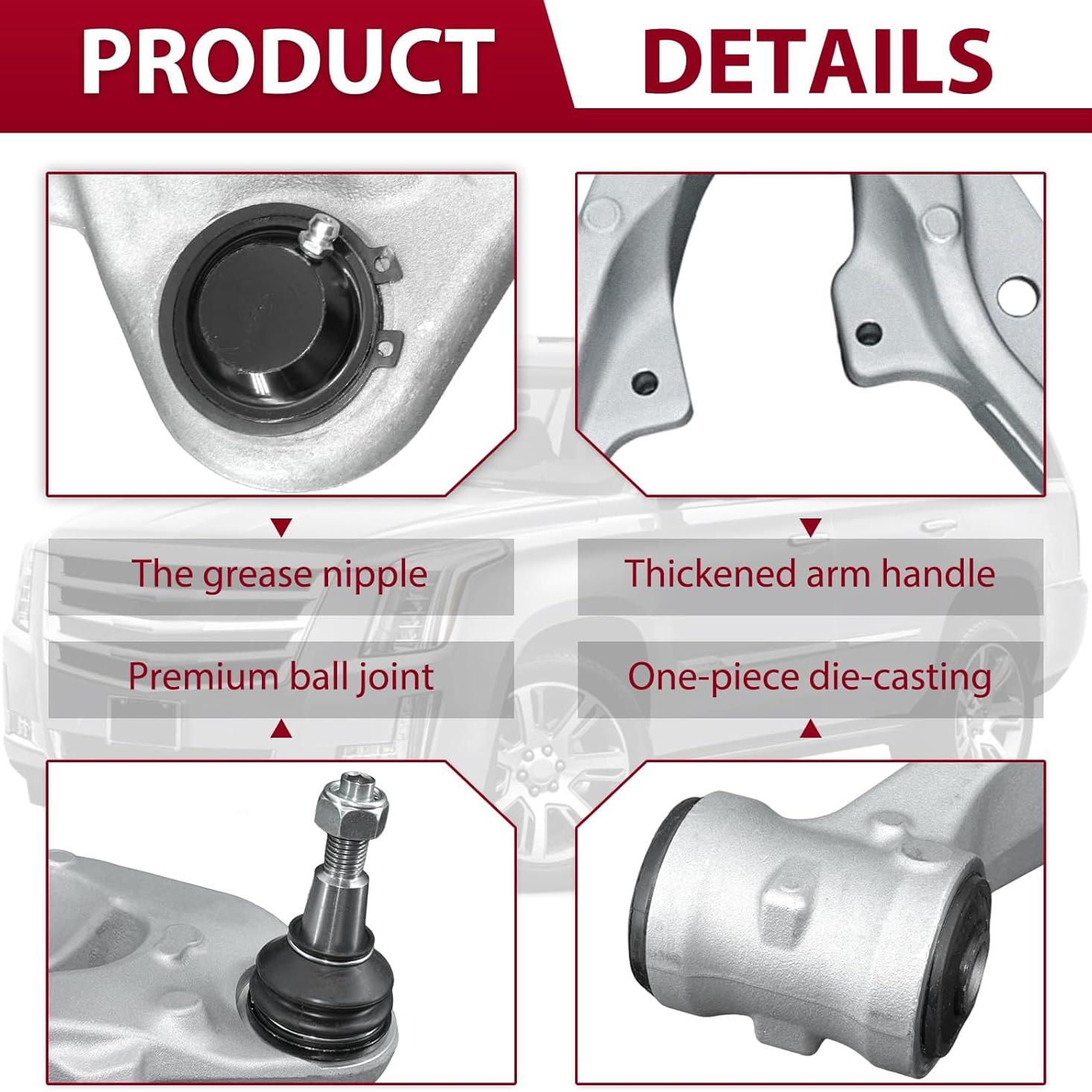  control arm DETAILS